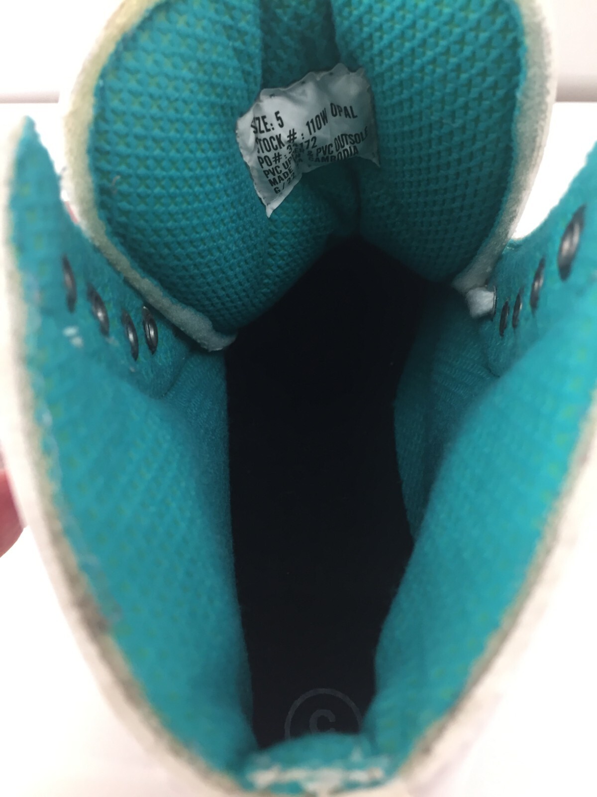 Riedell 110W Opal Figure Ice Skates Women’s Size 5 White 9 1/3 Blade eBay