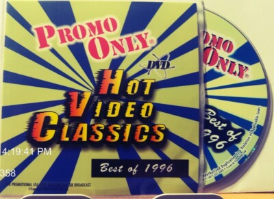 Mega rare DVD sleeve PROMO ONLY Hot Video Classics Best 1996 Volume 1