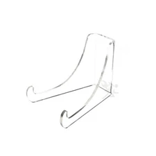 Small Bowl Display Stand Easel for 3" - 6" Diameter Bowls, Small 3" Size Stand