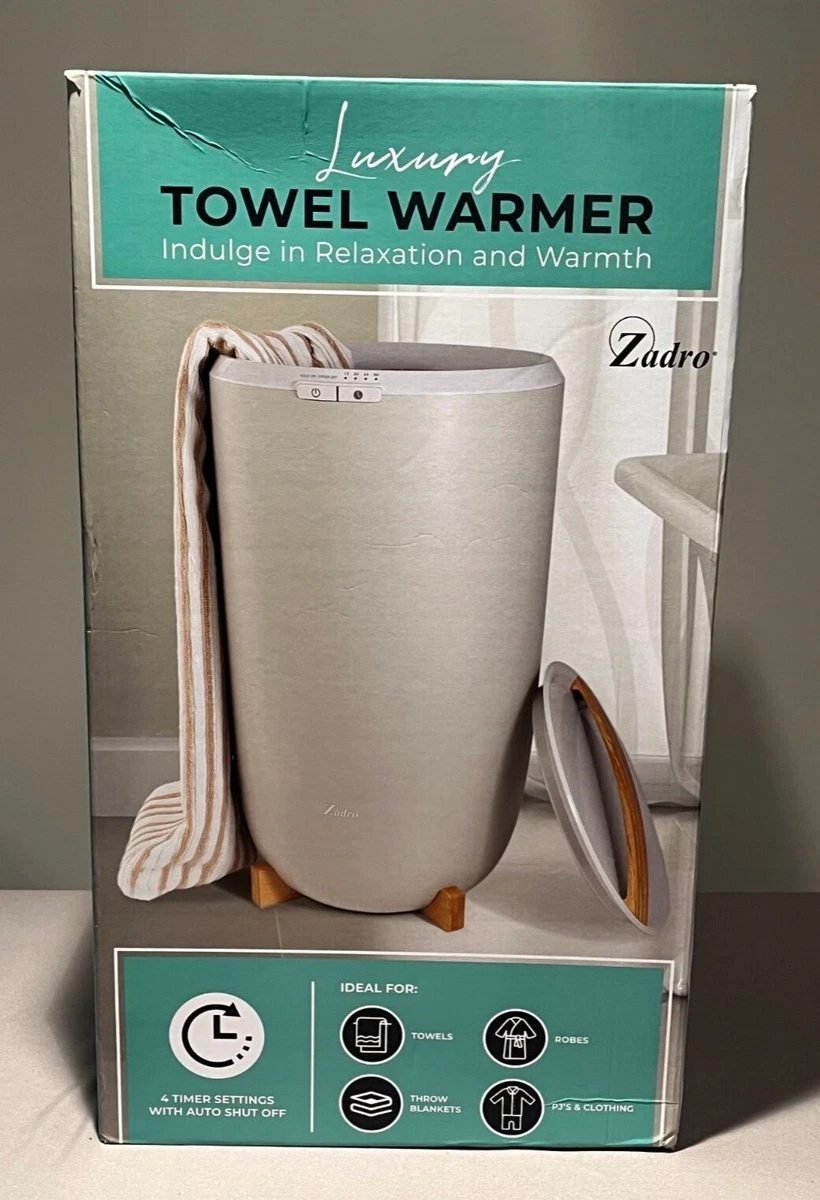 Zadro Towel Warmer Luxury Ultra Large in White TWB01 | eBay