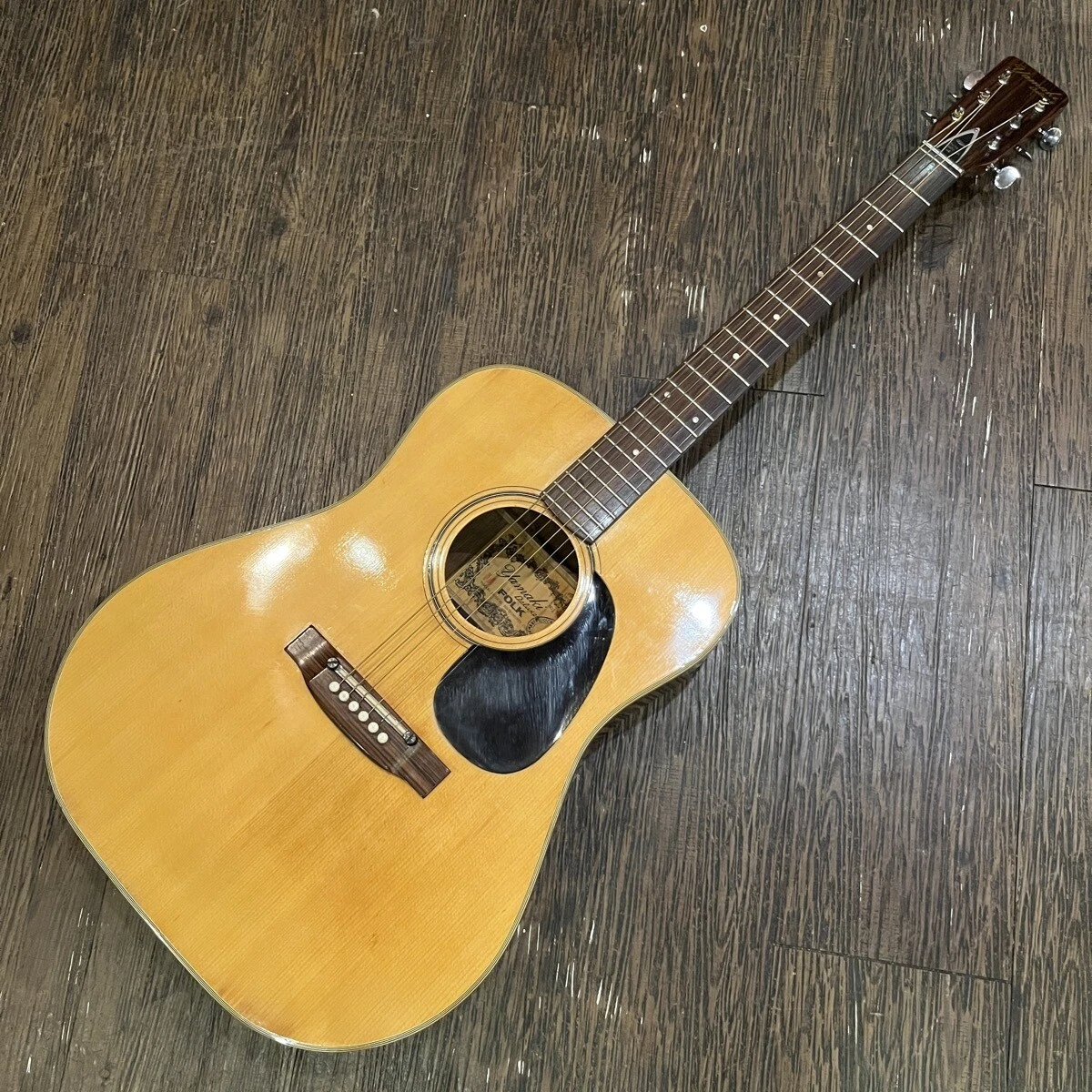 Yamaki Deluxe Folk No.115 Acoustic Guitar Z378