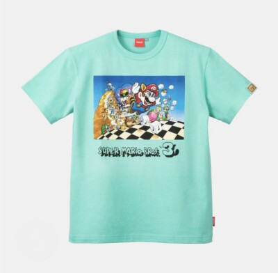 【Packed with Box】Nintendo Store Limited Super Mario Brothers T Shirts  Unisex