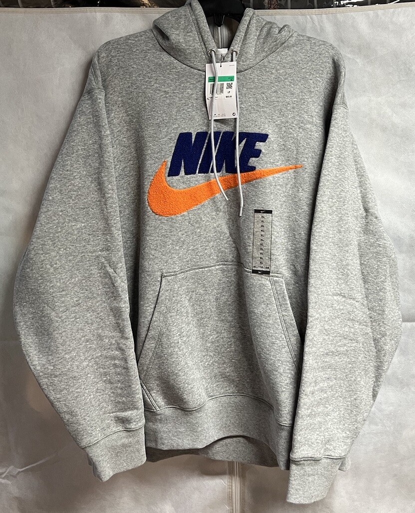 Nike Mens Club Fleece Pullover Hoodie FN3104-063 Size XL