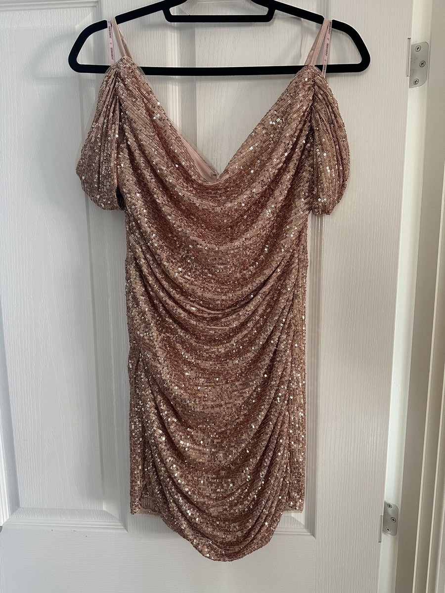 Jaded Rose Asos Sequin Dress Ruched | eBay UK Jaded Rose Asos Sequin Dress Ruched | eBay UK