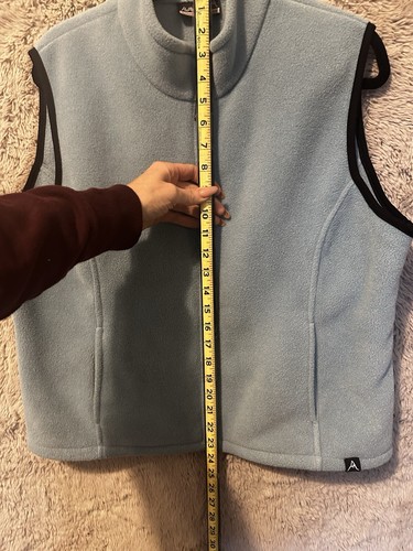 Avalanche authentic performance Women’s Vest Size L Sky Blue Cozy - Warm - Soft - Picture 10 of 15