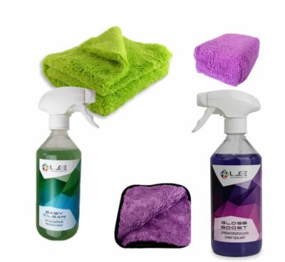Liquid Elements - Trockenwäsche und Versiegelungs Set - Gloss Boost + Easy Clean