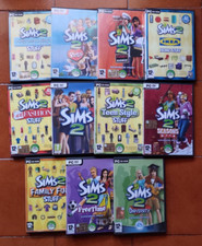Lotto the sims 2 + 10 espansioni + guida ufficiale pc gioco ita