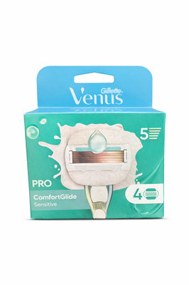Gillette Venus PRO ComfortGlide Sensitive 4 Rasierklingen - NEU