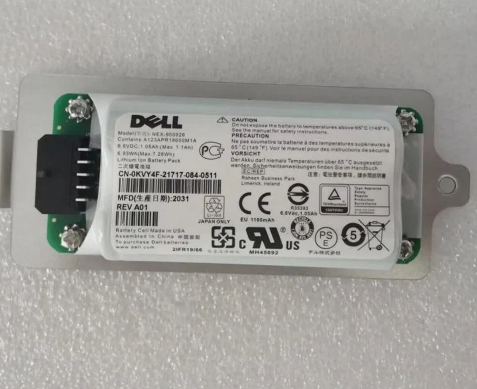 1PC New Dell 10DXV 0KVY4F 0FK6YW PS4210 PS6210 PS6610 Smart Battery 010DXV - Image 3 of 3