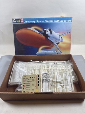1988 Revell Discovery Space Shuttle W/ Boosters 1:144 ModelKit NIB 1Day FreeShip