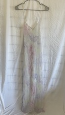Valerie Stevens Y2K 2000s Vintage Romantic Fairy Whimsy Floral Nightgown Size L