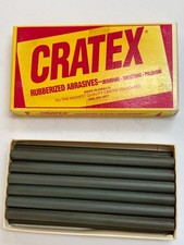Cratex Round Polishing Sticks,3/8" Wide x 6" Long, Coarse Grit,Quantity Of 1