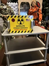 Gi Joe Adventure Radioactive Satellite Storage Container