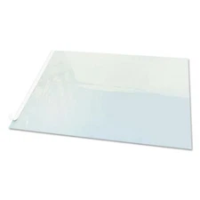 Artistic Products SS2125 Second Sight Clear Plastic Hinged Desk Protector, 25