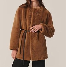 Velvet By Graham & Spencer Marmont Faux Fur Jacket Size M