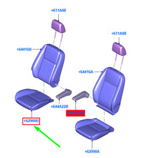 Siège Ford TOURNEO CONNECT
