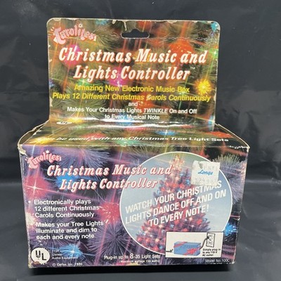 VTG 1980s Mr. Christmas Carolites Music And Lights Controller Model 100C WORKS