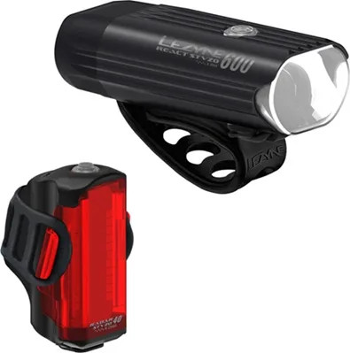 Lezyne Radar React Fahrradbeleuchtungsset - StVZO - USB-C - Akku - App