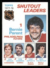 1978-79 Topps #70 Bernie Parent/Ken Dryden/Edwards/Tony Esposito/Mike Palmateer