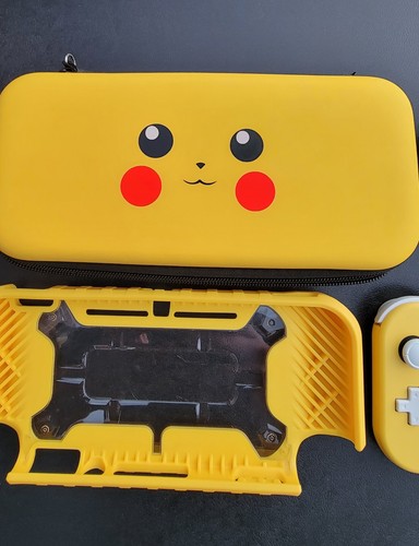 Nintendo Switch Lite, Yellow, With 2 Games, Case, & Storage Bundle ...