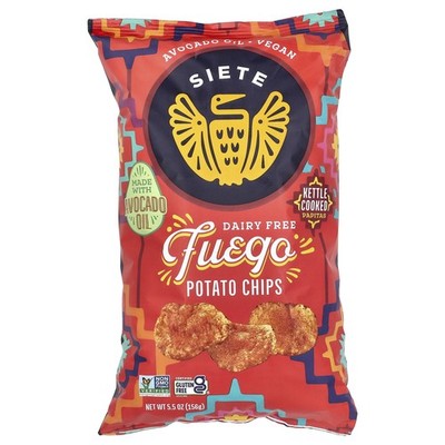 Potato Chips, Fuego , 5.5 Oz (156 g)