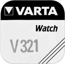3 x VARTA Watch V 321 watch cell button cell SR616 SW V321 watch battery 1 BL