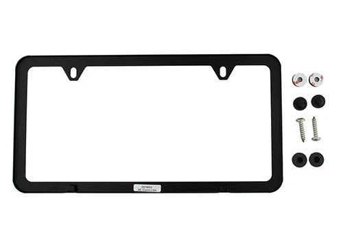 Ford Performance Black Stainless Steel Slim Line License Plate Frame M-1828-SSB Foto 4 de 4