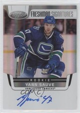 2011-12 Certified Freshman Signatures Yann Sauve #173 Auto 0u2j