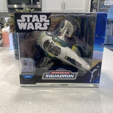 Star Wars Micro Galaxy Squadron Series 2 Jango Fett's Starship Young Boba Fett