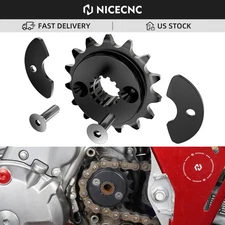 NICECNC 15 15T Tooth Front Sprocket For Honda XR650L XR 650L 1993-2023 2024 2025