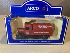 Vintage Arco "Atlantic" Die-Cast Model Collectible tanker truck