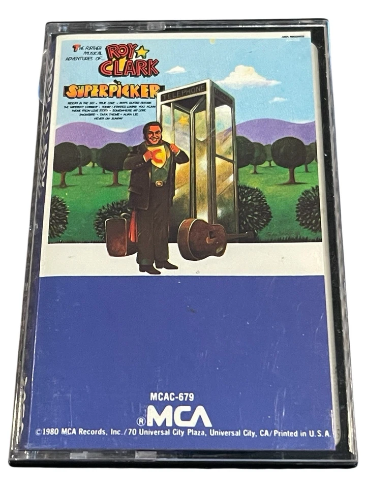 Mixed Lot Country Instrumental Music Roy Clark, Chet Atkins, Various 3 Cassettes - Image 3 of 4