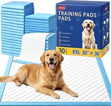Dog Pee Pads Extra Large 30"x36" 30 Count - Super Absorbent Leak Proof