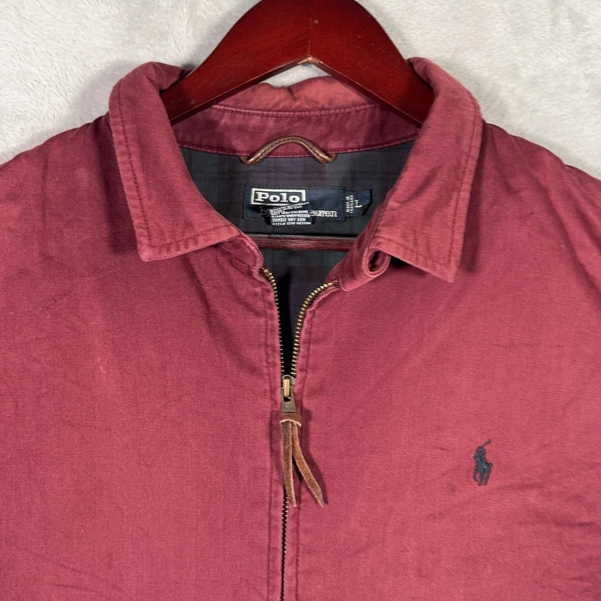 Polo Ralph Lauren Cotton Outer Shell Red Coats, Jackets & Vests