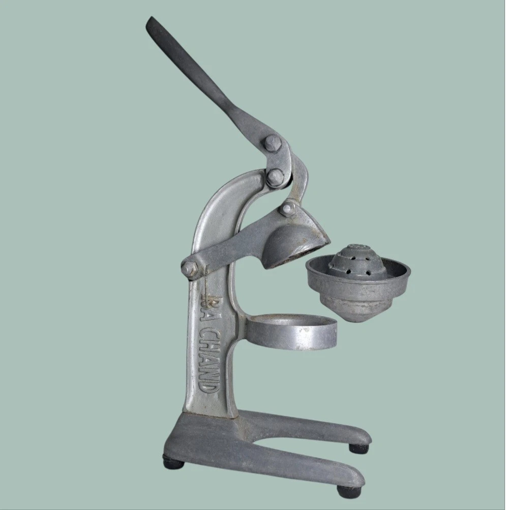 Ra Chand J210 Manual Citrus Juicer Press Cast Aluminum W/Strainer Vintage
Opens in a new window or t