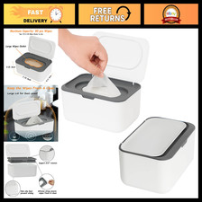 2 Pack Wipes Dispenser - Refillable Holder for Baby  Adult, Keeps Wipes Fresh,