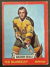 1973-74 O-Pee-Chee - #37 Ted McAneeley - California Golden Seals