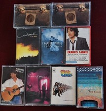 FRANCIS CABREL  LOT DE 9 K7 AUDIO   Tape