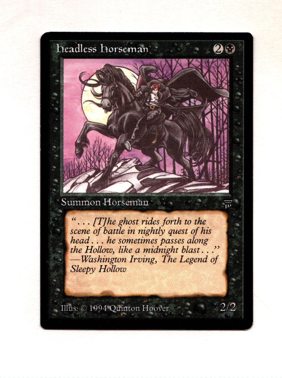 MTG headless horseman SP/NM- Legends Magic the Gathering ~ Free Shipping ~
