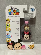 2016 Disney Tsum Tsum Bing Bong  Chip  Minnie Mouse  Series 2 MIP
