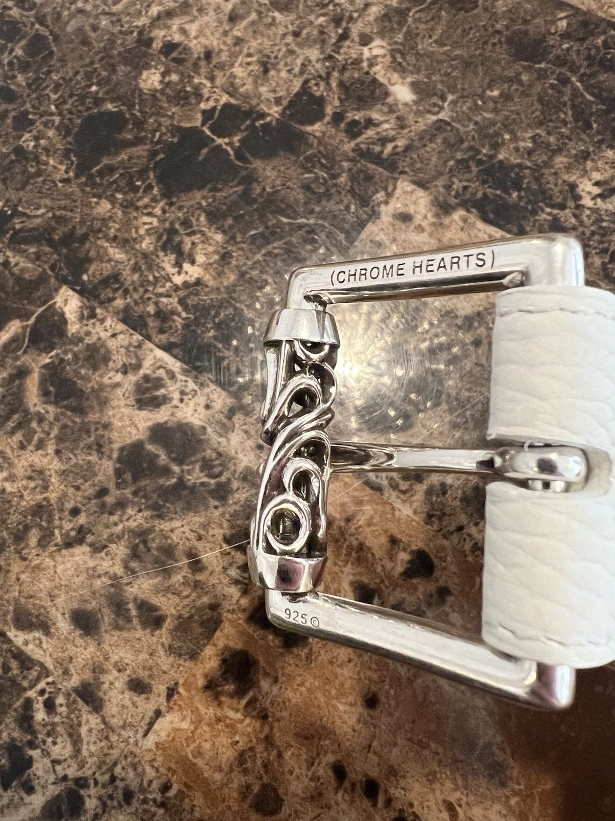 Chrome Hearts White Multicolor Cross Patch Roller… - image 7