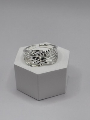 925 Sterling Silber Ring, Boho Ring, Damenringe, Spiralring, verstellbarer Ring
