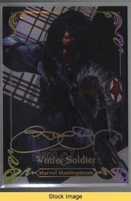 2018 Upper Deck Marvel Masterpieces Gold Winter Soldier #RFB6 READ sq1