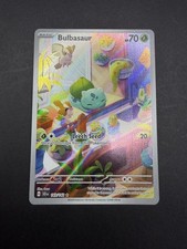 Bulbasaur 143/142 Illustration Rare Stellar Crown English Pokemon Card