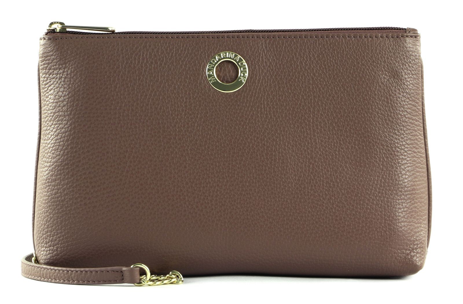 MANDARINA DUCK Mellow Leather Crossover Bag Balsamic