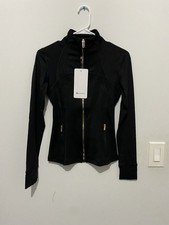 Lululemon Women's Black Gold Define Jacket