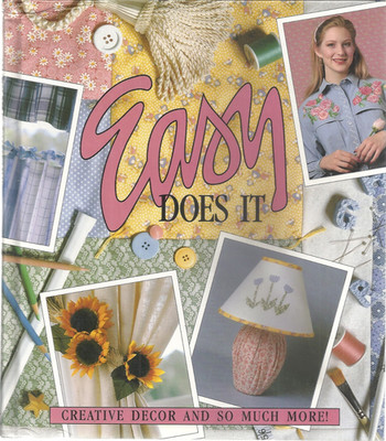 LEISURE ARTS MEMORIES IN THE MAKING EASY DOES IT HARD COVER BOOK  1994