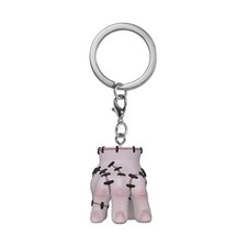 Funko Pop! Keychain: Wednesday - Thing Novelty Keyring - Collectable Mini Figure