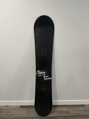 CAPiTA x Zero Scott Stevens 157cm Snowboard Black Freestyle Park