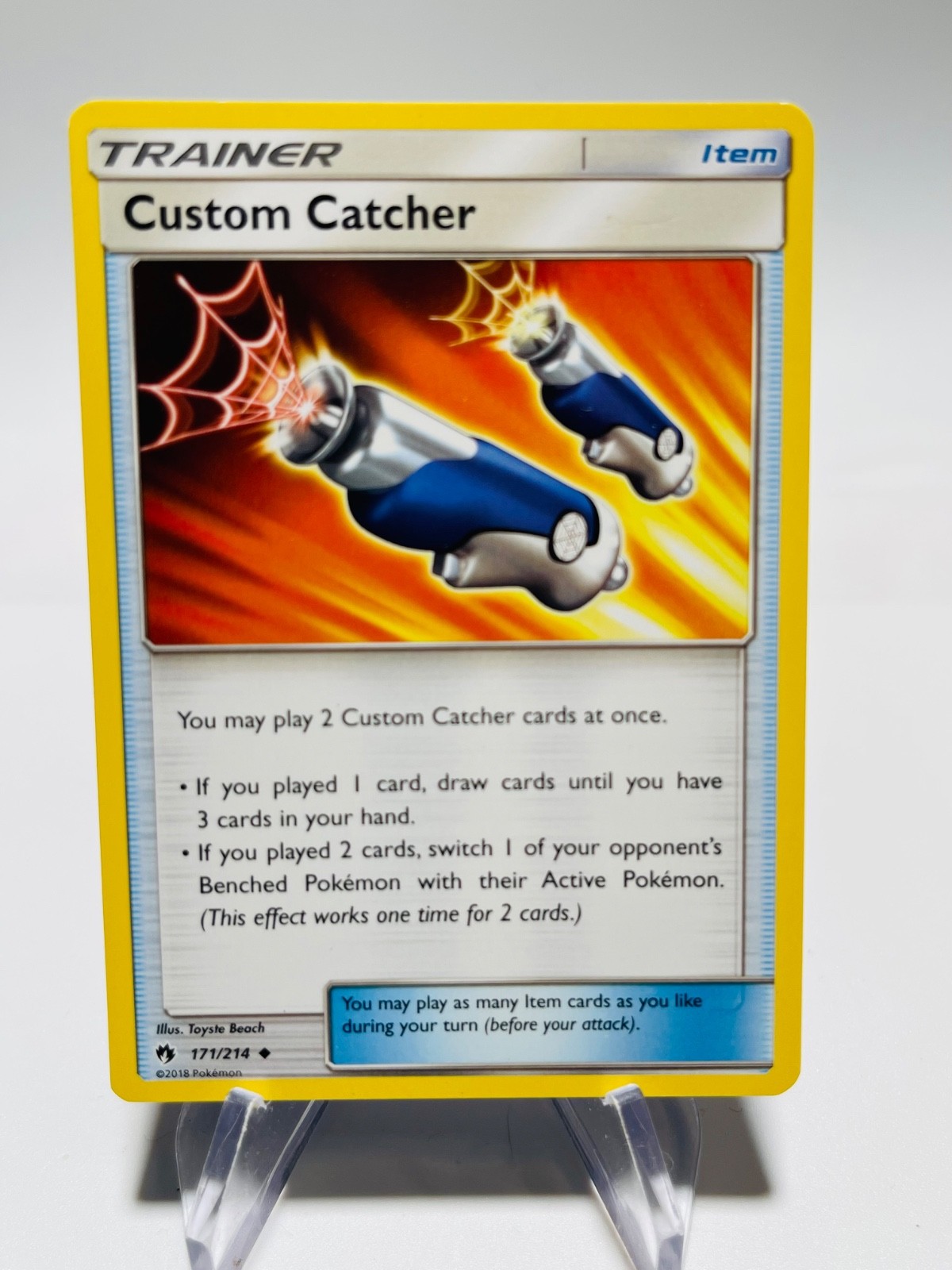 CUSTOM CATCHER 2018 Pokemon Lost Thunder  Uncommon POKÉMON 171/214